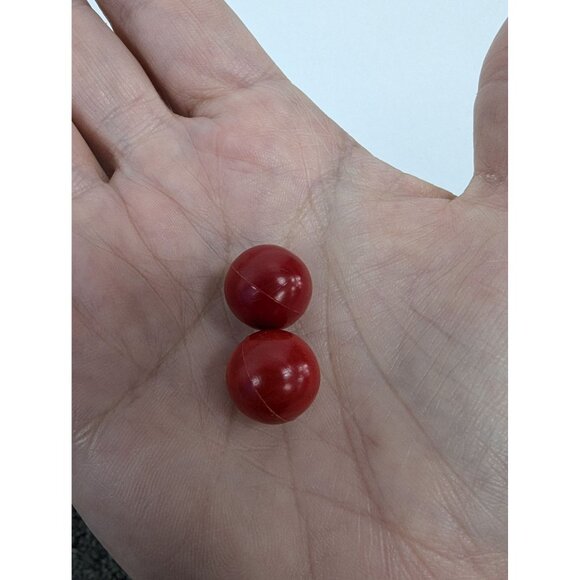 Fun House Board Game 1988 REPLACEMENT Part Piece Set of 6 Marbles Balls - Picture 4 of 5